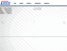 Tablet Screenshot of importadorlider.com